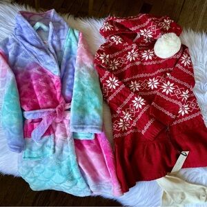 Max Studio Sweater Dress and XoXo Robe